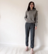 Foreign trade RL pure Yuan womens minutes grab the mirror tide goods comfortable good-looking warm plus velvet hooded sweater ~A1755