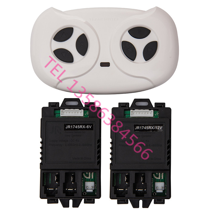 Children's electric car JR1745RX-12V 6v multi-function remote control stroller controller 2 4G receiver