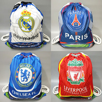 Juve C Ralliverpool Real AC Milan Chelsea Paris Messi students carry football backpack shoes