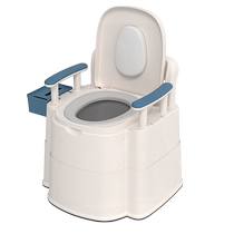 Nighttime artifact for the elderly household stool spittoon bedroom night use elderly female urine bucket with cover convenient mobile toilet