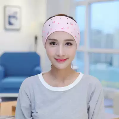Spring and autumn and winter models Spring and summer postpartum confinement hat maternity maternity headscarf pure cotton velvet supplies thin warm