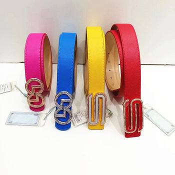 Laosushuaite Men's and Women's Belts, Simple and Stylish, Casual and Versatile, High-Quality and Durable Genuine Leather, Genuine Brand Pin Buckle