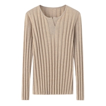 2021 Round Collar Cramps Cashmere Sweatshirt Lady Pure Mountain Cashmere Cardiff With Warm Pure Cashmere Sweater Coat