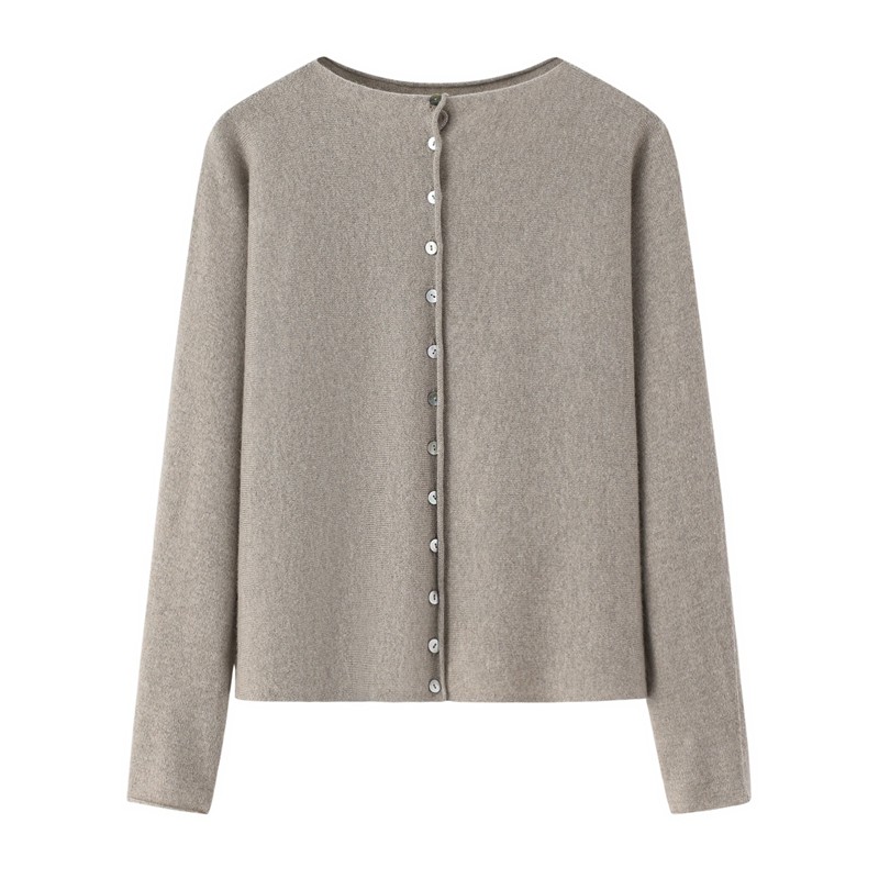 Ordos City Lady Cashmere Sweater Pure Cashmere Lady Cashmere Long-sleeved Cover Warm