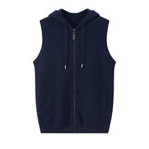 Odos City Lian Hat Men Cashmere Waistcoat 100 Pure Mountain Cashmere Warm Cardiff Thickened Vest Thick Coat