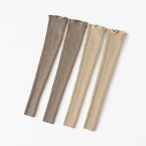 Produced in the city of Ordos without dyeing 100% Mountain cashmere male and female old chill legs long guard legs to keep warm and drop off long kneecap