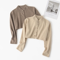 No-staining 100% mt. cashmere maternal cashmere warm cervical spine in aged long sleeves guard shoulder pure cashmere care shoulder