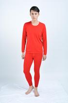 Worsted round neck mens pullover 100% cashmere with stretch silk underwear set warm and hot E5192