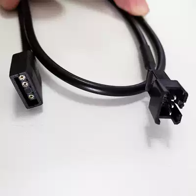 Lianli Neon wire adapter wire transfer Phantom color 5V3 pin AURA connection force light motherboard synchronization 5V