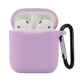 Vỏ bảo vệ AirPods Vỏ bọc tai nghe không dây Apple Hộp silicone thế hệ thứ 2 Phụ kiện Bluetooth chống mất dây vỏ mềm bao gồm tất cả - Phụ kiện MP3 / MP4