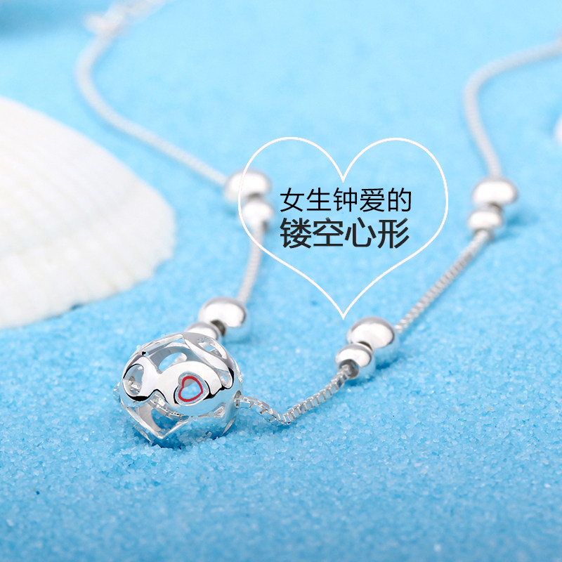 Bracelet de cheville Femme en Argenterie - Ref 3104629 Image 4