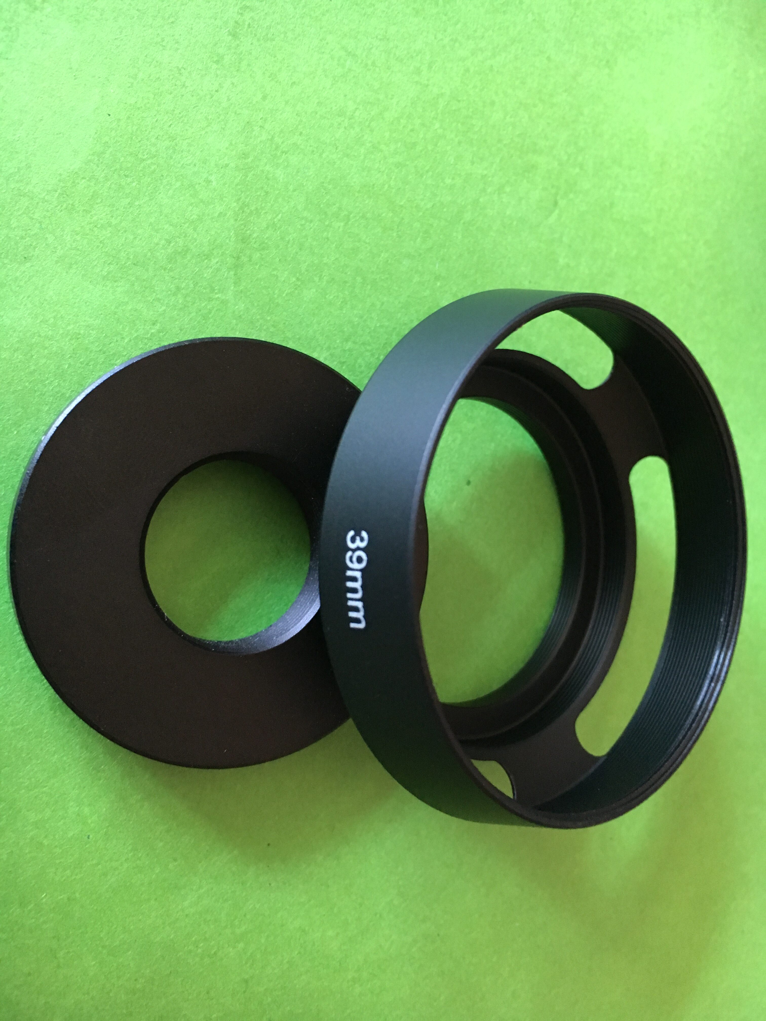 39mm hollow metal lens hood leica E39 m35 2a screw torx cover