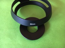 62mm hollow metal hood Fuji X-T1 XE2 kit XF 23mm F1 4 XF 56mm F1 2