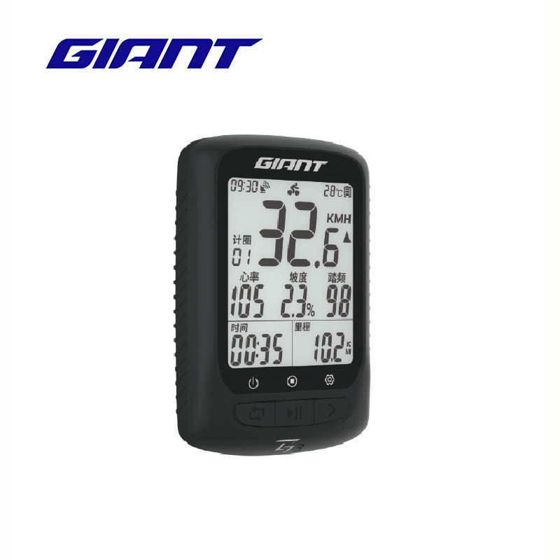 Giant GIANT Planet G3 Smart Code Meter ANT+ Bluetooth Connect automatic backlight 72 hours battery life
