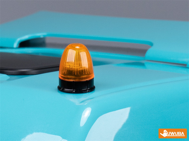 Juwuba Modell Warnleuchte XZD-04Y Baggerlicht für Tamiya Traktorkopf 360 Grad drehbares Licht Engineering Fahrzeuglicht – Detail 9