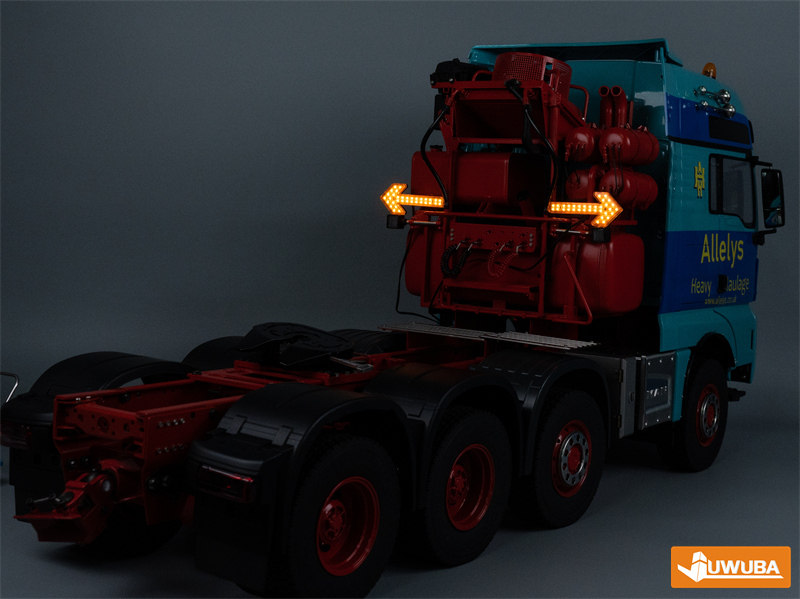 Tamiya Modell Pfeillicht Traktor LKW Muldenkipper Warnlicht Doppelblitzlicht JTS-011 JUWUBA – Detail 16