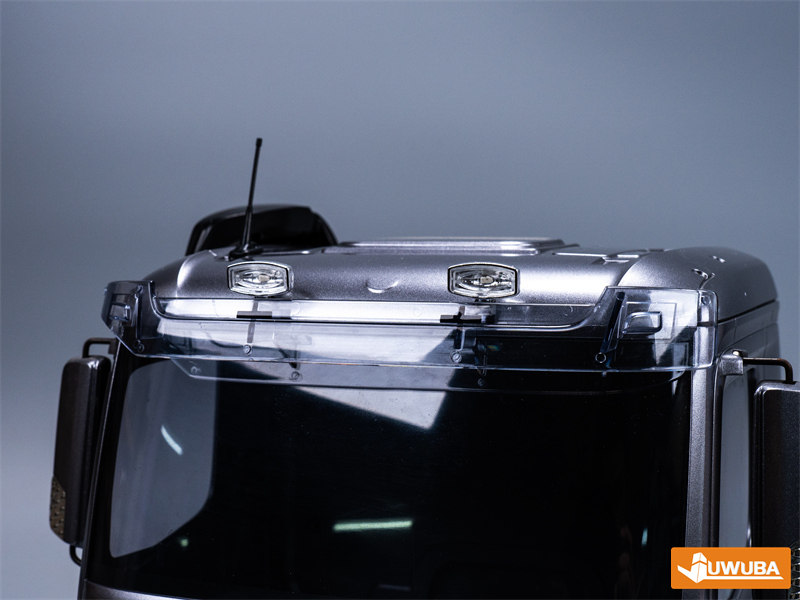 1 Paar LED 3V Dachleuchten Scheinwerfer für Tamiya 1/14 RC Truck Auto Zubehör – Detail 10