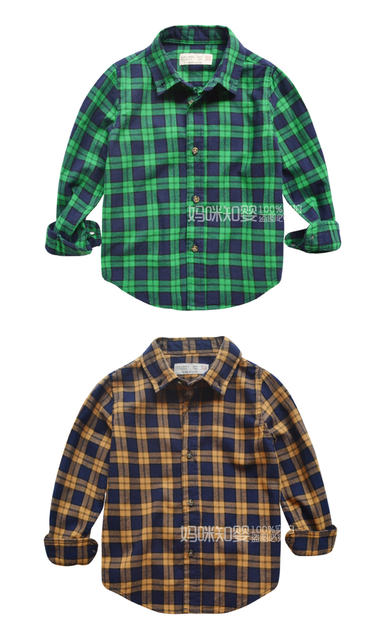 Chemise garcon à manche longue - Ref 2075447 Image 11