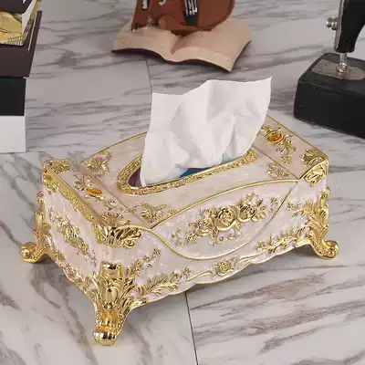 Nordic tissue box creative light luxury bedroom sanitary paper box simple and lovely modern home living room coffee table napkin box