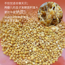 Northeast farmhouse self-planted small-grain agricultural products peeled soybeans high-quality soybean crushed natto Tianbei special 450g bag