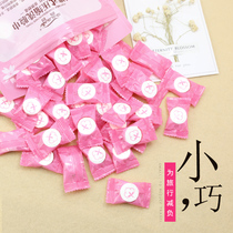 Cotton travel travel portable face towel Beauty cleansing towel Small square towel 100pcs disposable compressed towel