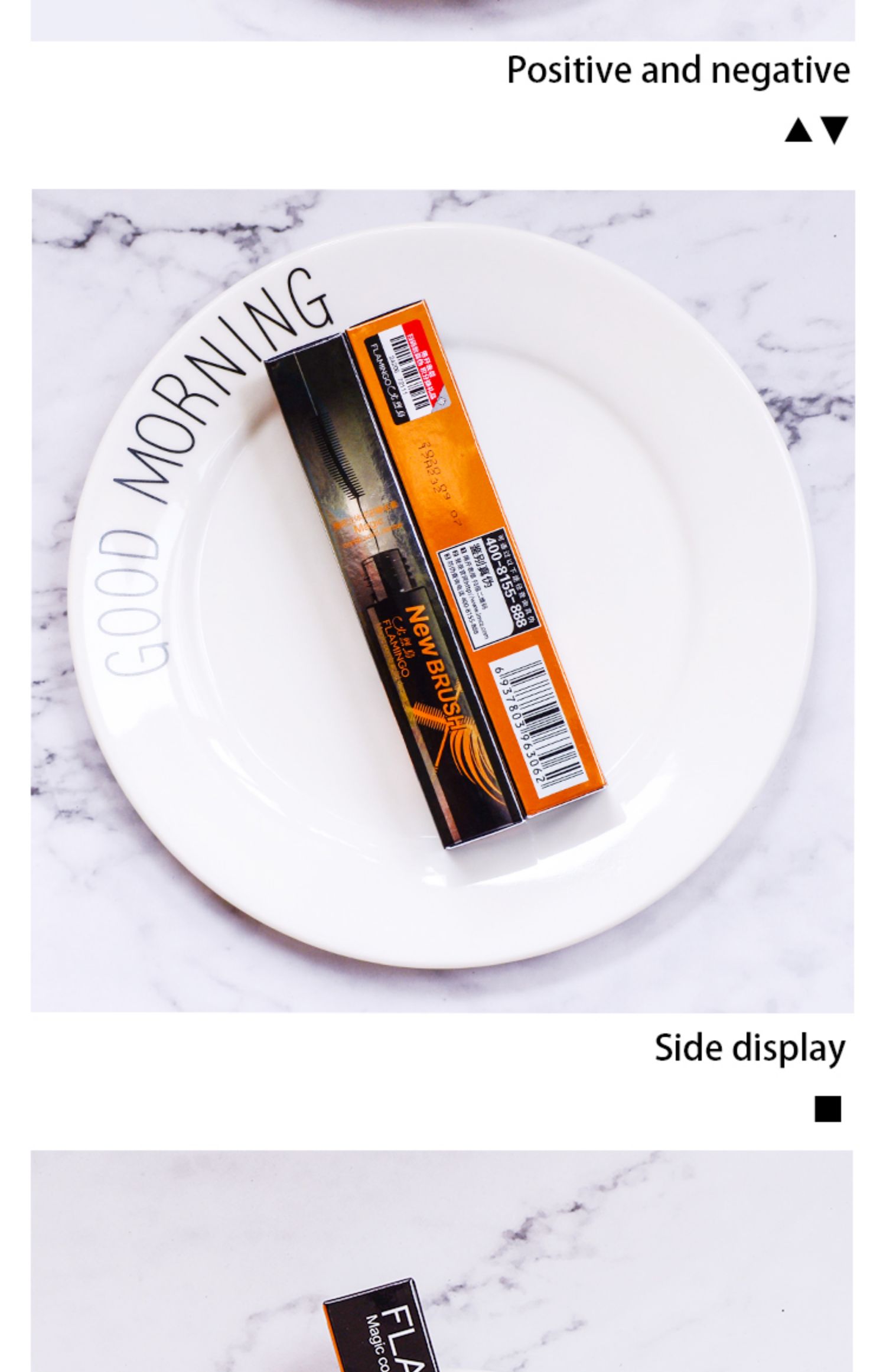 Mascara chính hãng Flamingo Magic Comb Stereo Dày Mascara dài và dày không thấm nước trang điểm không nở - Kem Mascara / Revitalash mascara tốt
