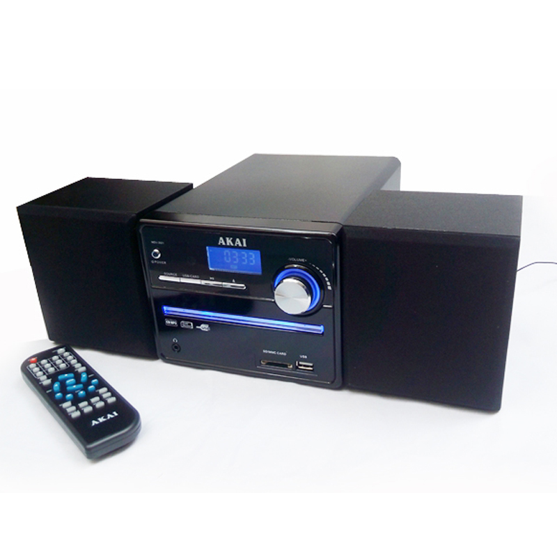 Package Mail Akai Yajia Usb Mini Combination Sound Cd Player Mp3 English Learning Machine Bedroom Cd Player Home