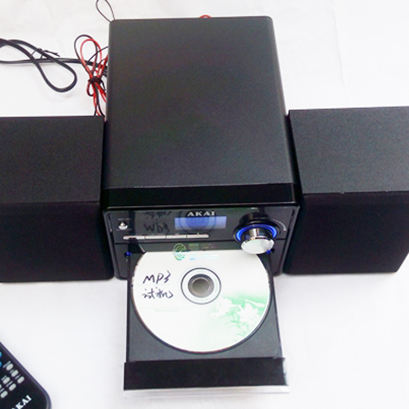Package Mail Akai Yajia Usb Mini Combination Sound Cd Player Mp3 English Learning Machine Bedroom Cd Player Home