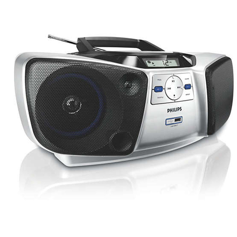 Philips Portable USB Portable CD Bread Maker MP3 English CD Player Teaching CD Speaker