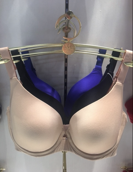 Maniform 20810603 comfortable large cup bra light and breathable side closure adjustment accommodates comfortable large chest women