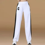 Штаны, танцующий быстросохнущий комбинезон для спортзала, свободный прямой крой