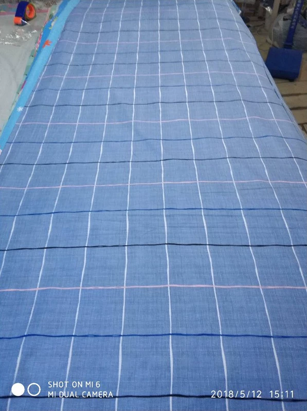 Bông vi in ​​dư phản ứng in vải lớn đầu bông vải lanh chăn bông vải bông twill rộng vải bé - Vải vải tự làm