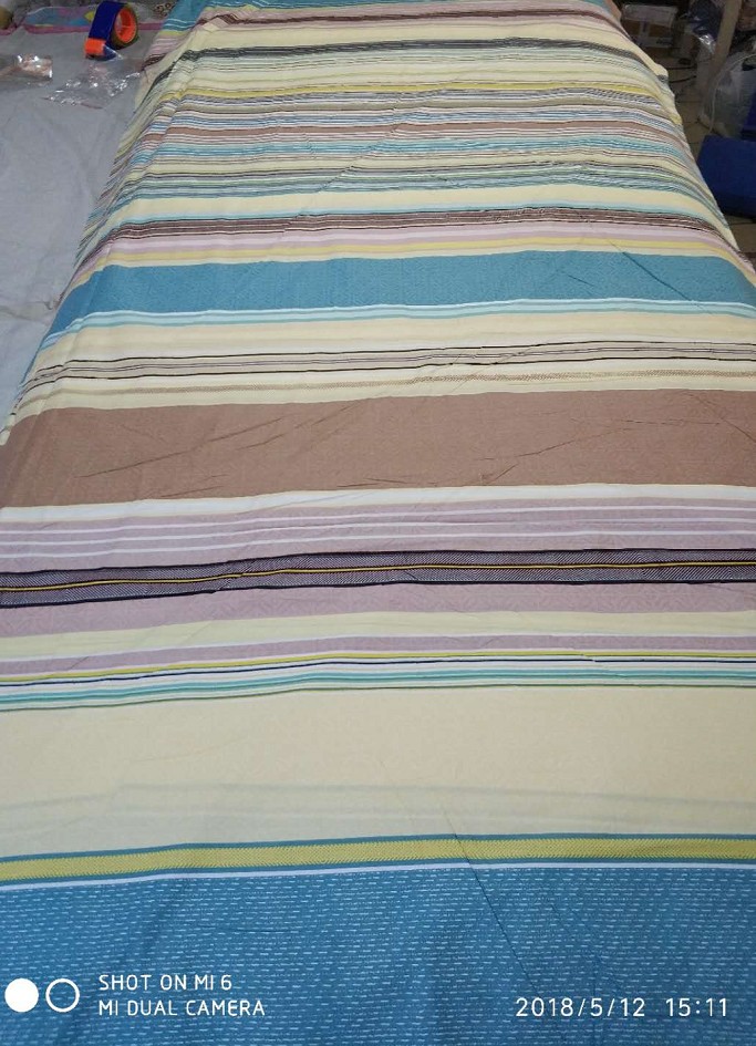 Bông vi in ​​dư phản ứng in vải lớn đầu bông vải lanh chăn bông vải bông twill rộng vải bé - Vải vải tự làm vải poly cotton