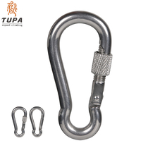 Tuo climbing TUPA outdoor climbing hook with lock steel buckle mountaineering buckle Safety hanging buckle lock yoga hook lock