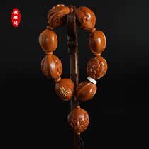 Wen Playing Mens Boat Hills Iron Nuclear Olive Nuclear Sculptures Hand Strings Pure Handmade Joyful And Furious Virtuoso Bears and Hand Ware