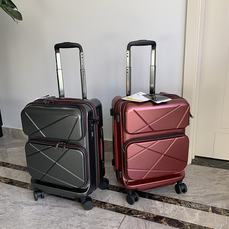 Exported to Japan Small luggage 17 inch universal wheel suitcase brake wheel trolley case 18 inch boarding case 19