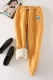 Đặc biệt hàng ngày quần mùa đông lỏng lẻo ấm dày cộng với chân nhung quần cotton quần da cừu kích thước lớn của phụ nữ blazer nữ