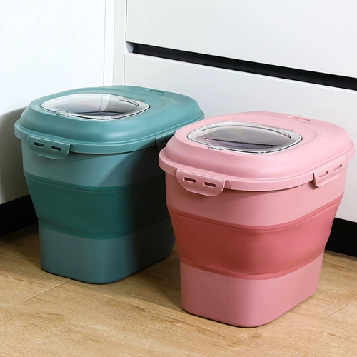 Зазор рис ствол анти -ширина -защищенной герметичный бак Утолщенный домашний установка для хранения риса рис с бочками из рисовой муки