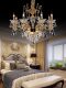 All-Copper French-Style Living Room Crystal Chandelier, European-Style Grand Villa Duplex Building, Dining Room, Master Bedroom, Self-Built House Large Chandelier