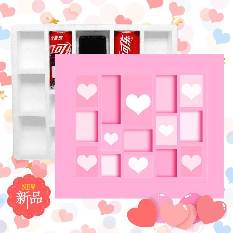 diy hole music lottery draw to send girlfriend net red surprise blind box gift box custom prize box girl