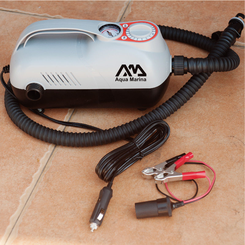 AquaMarina Le paddling rubber boat paddle board stormtrooper boat special 12V car electric pump