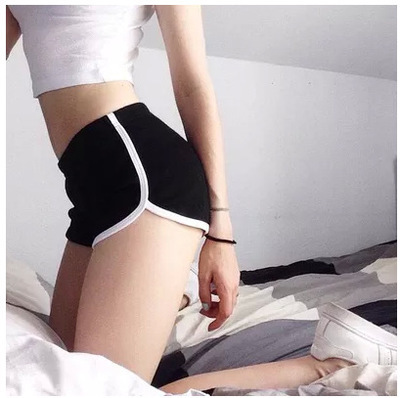 Summer Social Women's Pants, Running Slimming Ultra-Short Shorts, Women's Summer Tight-Fitting Sexy Sports Shorts, Women's Anti-Exposure Aa
