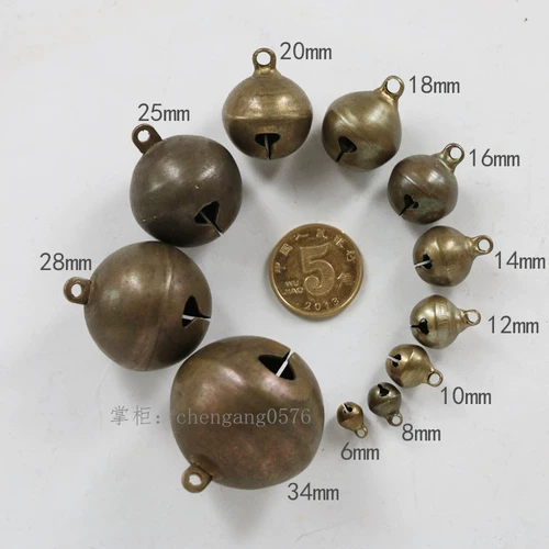 Медный колокольчик, подвеска, игрушка, золотой аксессуар с аксессуарами, домашний питомец