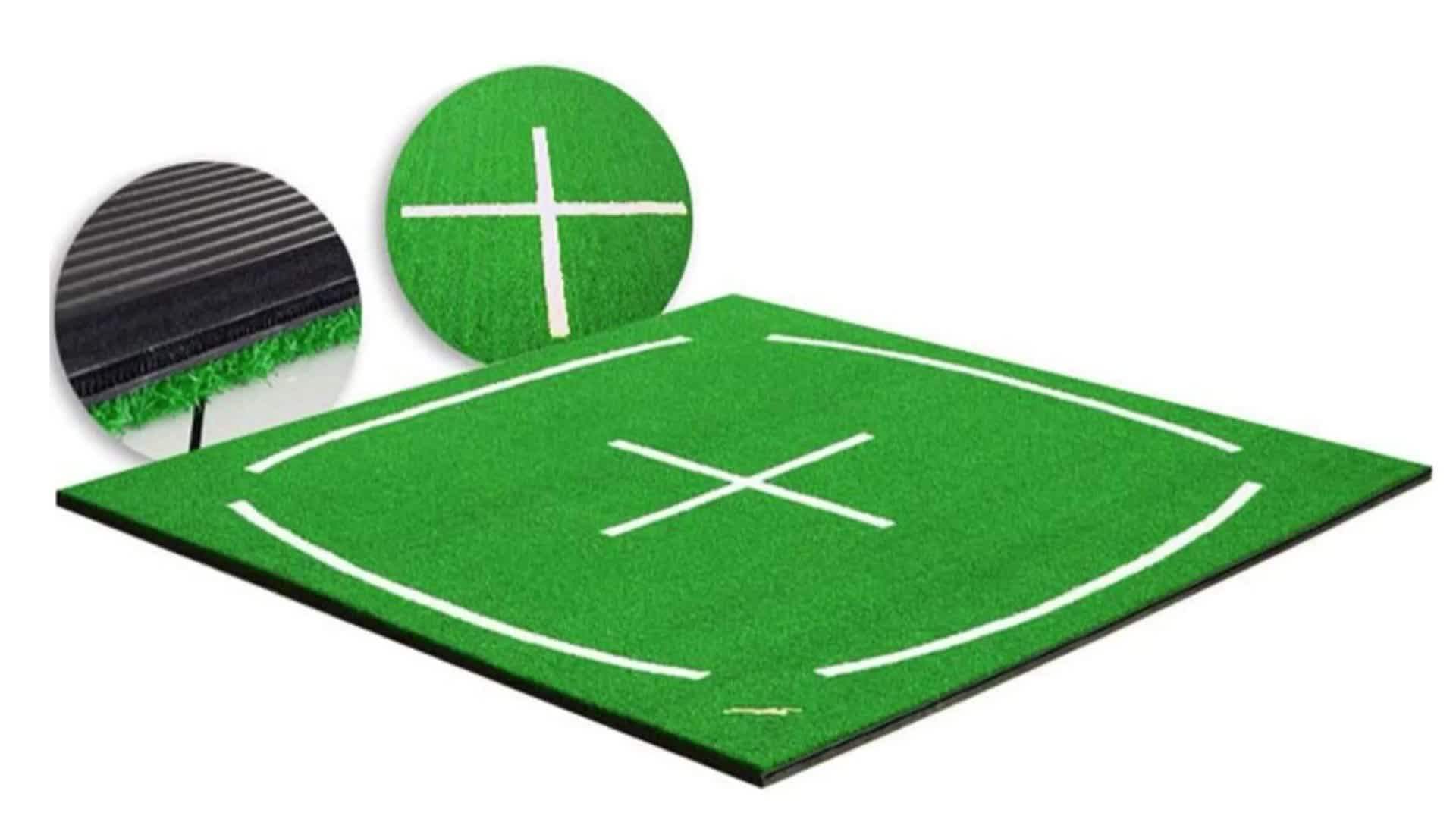 Hot Selling Golf Hitting Mat 3d Golf Driving Range Artificial Turf Golf Chipping Mat For Indoor