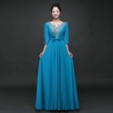 Костюм для матери, длинная юбка, лонгслив, с рукавом