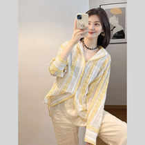 Casual Fashion Name Yuan Temperament Womens Clothing Web Red Popcorn Goddess Van Minus Age Shirt Broadlegged Pants Two Suits Women Summer