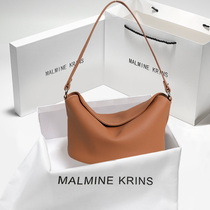 Hong Kong MK Package Women Summer 2022 New leather Girls Package Advanced Sensation Texture small crowdsourced Underarm Bucket Bag