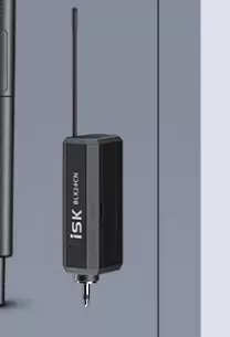 Регулируемый беспроводной ручной микрофон ISK, совместимый с ноутбуком, мобильным телефоном