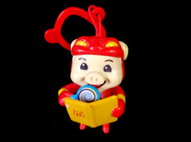 (KFC Toys Peripheral) 2012 Pig Man Pendant