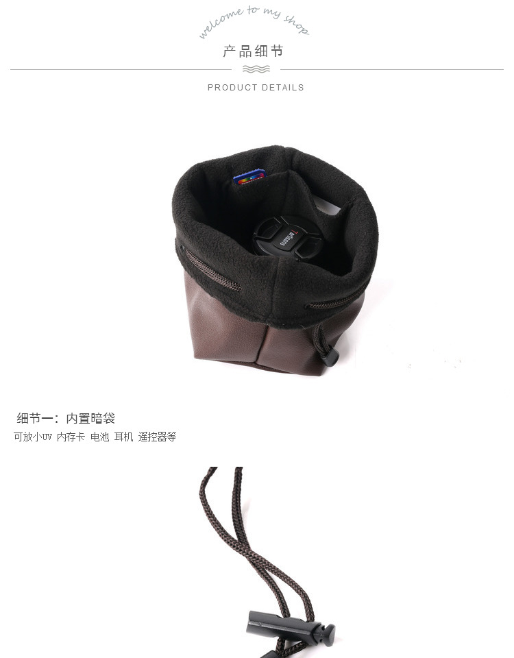 Backpackers BBK-M19 Nhiếp ảnh gói nhập học cầm tay micro-camera dày túi bảo vệ tay áo lót cho kỹ thuật số SLR - Lưu trữ cho sản phẩm kỹ thuật số hộp đựng tai nghe chụp tai